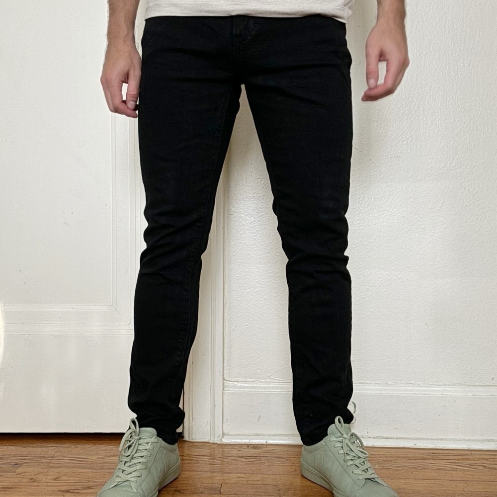 J. Crew Factory Men’s Slim Fit Jean Black 30x30